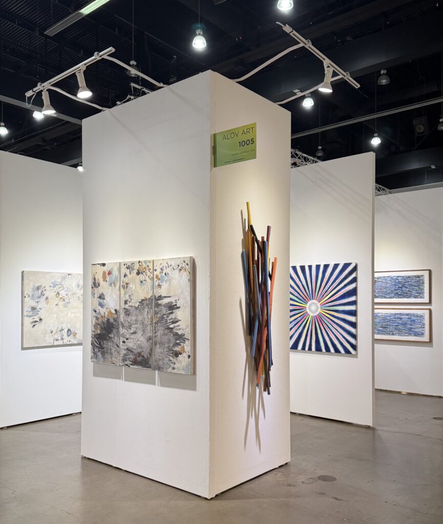 ALOV Art booth 1005 at LA Art Show 2026